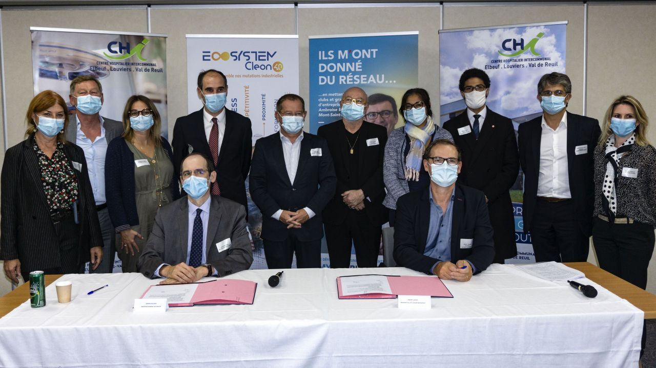 Le Centre Hospitalier Intercommunal Elbeuf, Louviers, Val-de-Reuil rejoint l’ECOSYSTEM CLEON 4.0