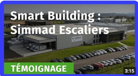 🍃La Smart Building en vidéo 🎬Simmad Escaliers